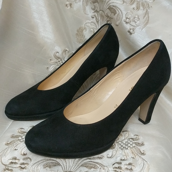 gabor black heels